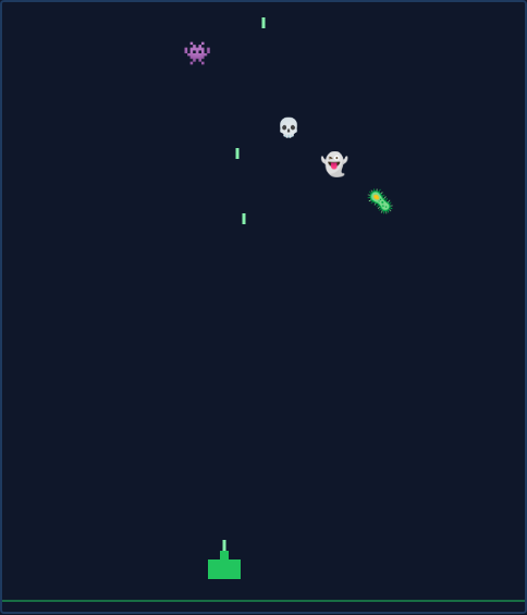 Alien Invaders game screenshot