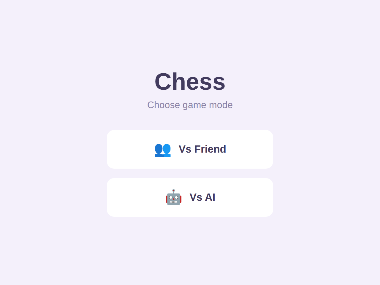 Chess game screenshot
