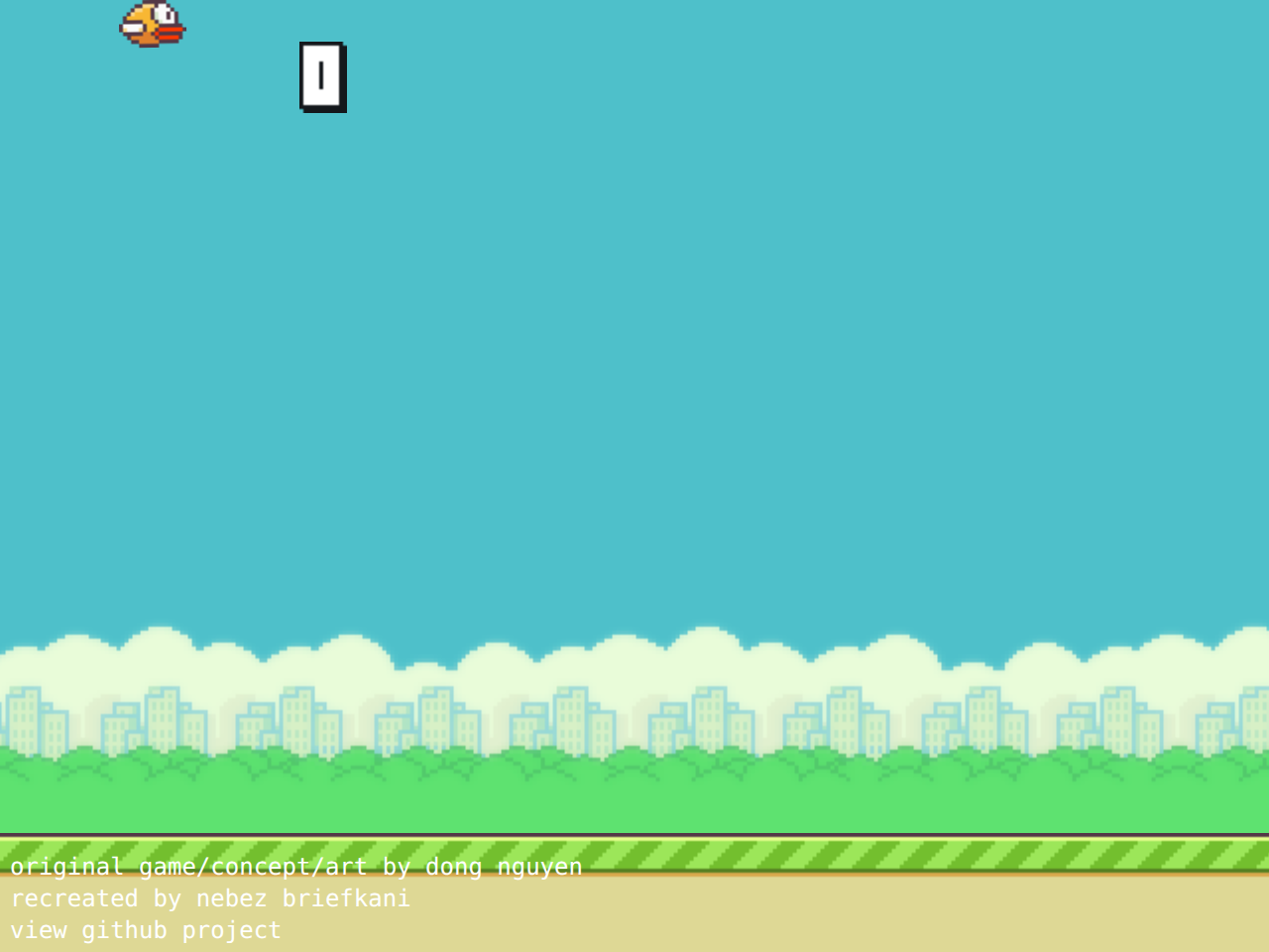 Floppy Bird game screenshot