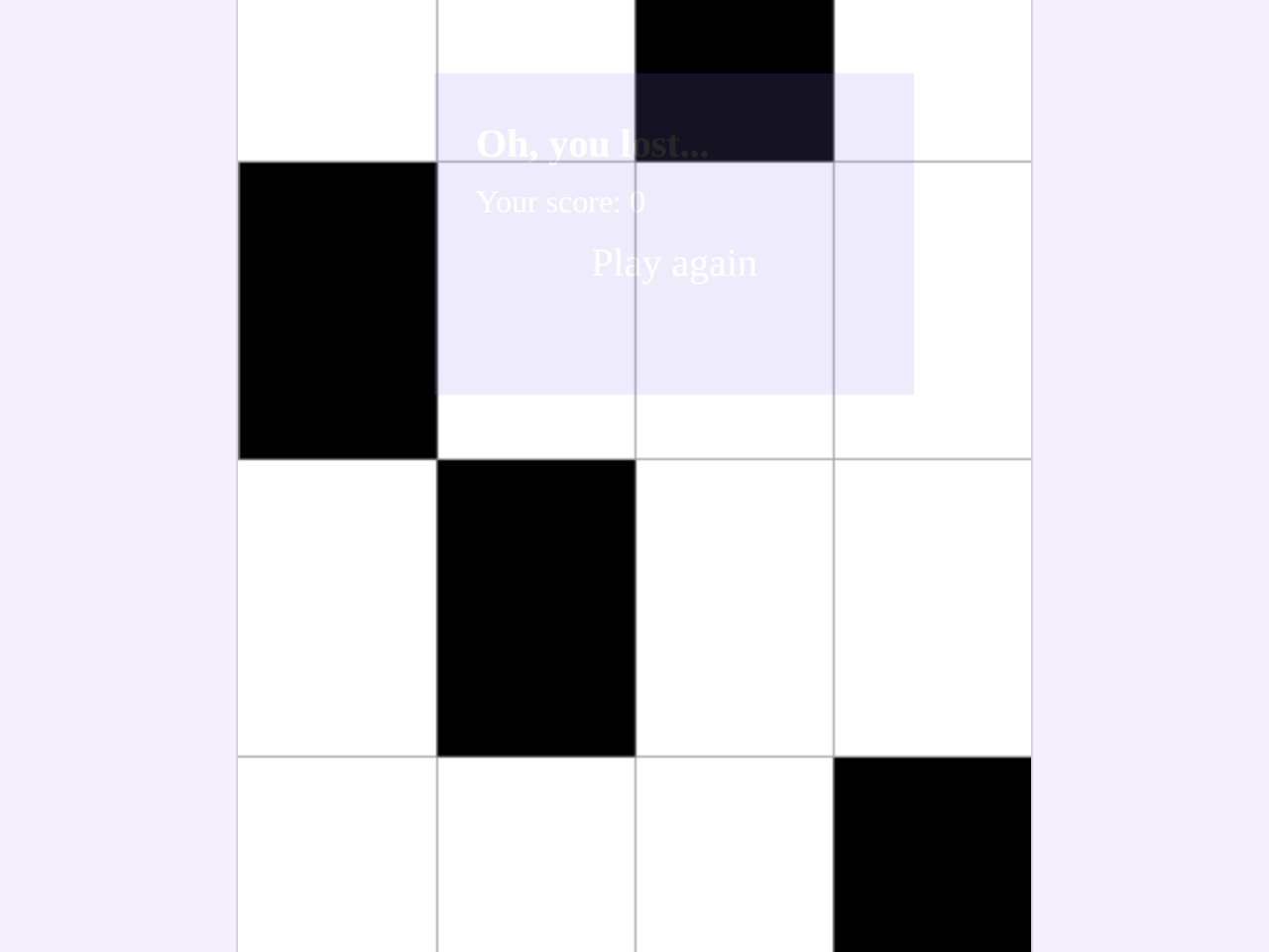 Piano Tap game screenshot